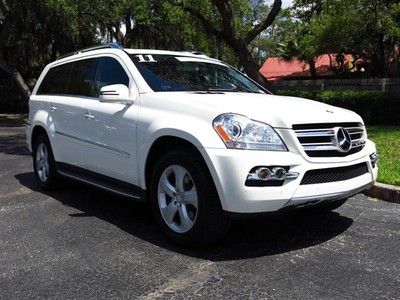 2011 mercedes benz gl450 26k miles p01 parktronic wood/leather wheel hitch call