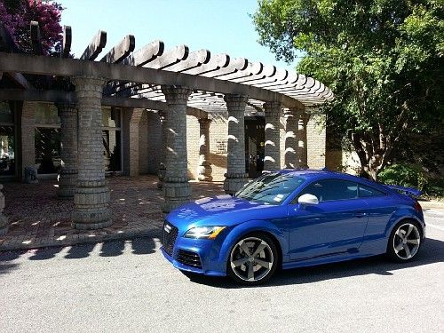 2012 audi ttrs sepang blue metallic low miles! immaculate!