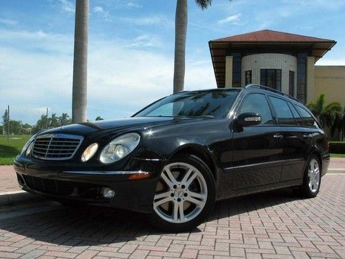 2005 mercedes-benz e500 4matic wagon 61k mi 1 owner heated seats hid lights fl