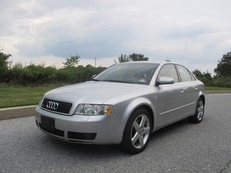 Audi a4 quattro 3.0l leather heated seats sunroof cruise low miles runs great