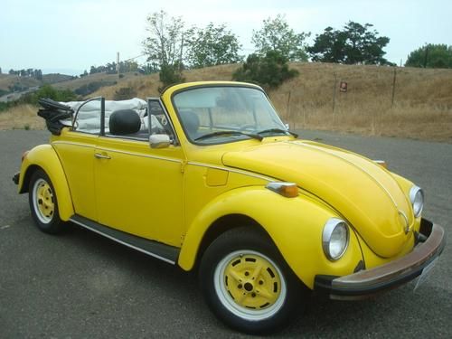 Vw bug beetle convertible