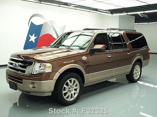 2011 ford expedition el king ranch sunroof nav 20's 51k texas direct auto