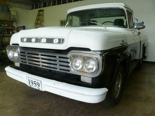 Ford f-100 f100 barn find project truck tons of potential no reserve