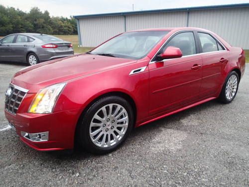 2012 cadillac cts premium, navigation, leather, salvage, never been wrecked