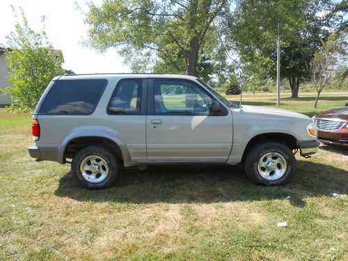 1997 ford explorer sport utility vehicle 2 door suv - newer tires - runs well!