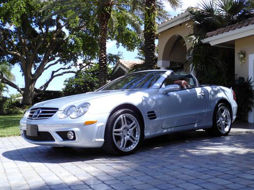 2007 mercedes benz sl55 sl 55*performance pkg*pano roof*20,000 miles*mint!