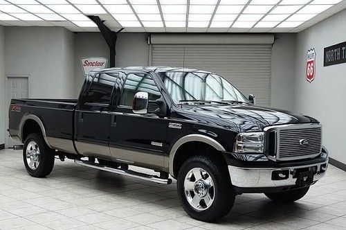 2006 ford f350 diesel 4x4 srw lariat fx4 long bed 20s 1 texas owner