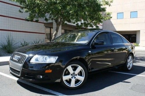2008 audi a6 s line 1 owner clean carfax
