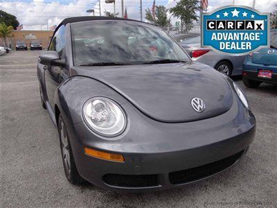 06 vw beetle convertible 5-spd manual florida excellent condition must sell