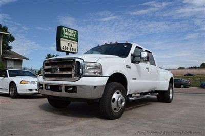 F350 lariat 4x4 powerstroke fx4 off road, crew cab dually, nearly new rubber