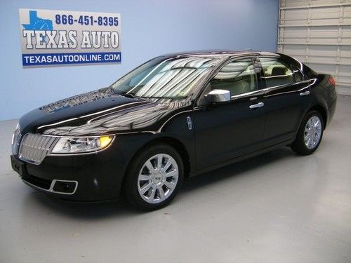 We finance!!!  2010 lincoln mkz roof heated leather sync 1 own sat texas auto