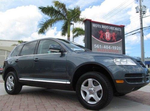 04 off road gray 4motion 4wd vw toureg suv -heated seats -diff lock -low miles
