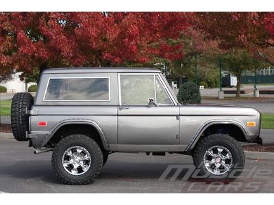 1974 bronco - very recent restoration - auto, power steering, 4 barrel 302!