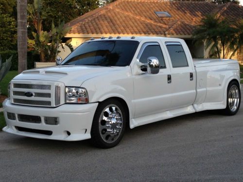 2000 ford f350 dually custom 24" wheels and much more