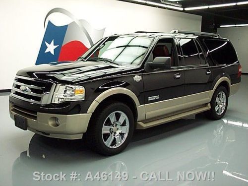 2008 ford expedition el king ranch leather dvd 20&#039;s 47k texas direct auto