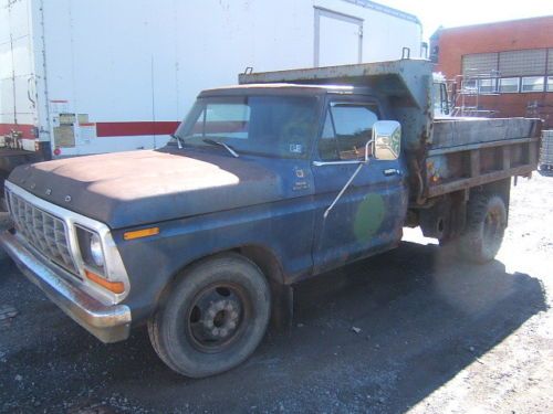 1978 ford f-350 custom dump truck - good running condition