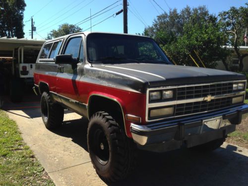 1991 chevrolet blazer silverado sport utility 2-door 5.7l