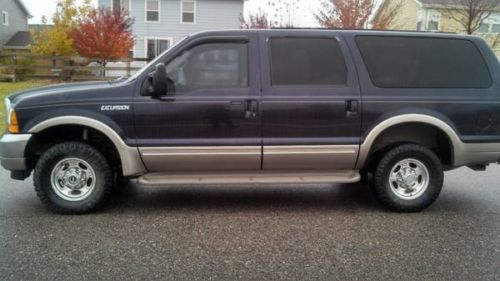 2000 ford excursion limited sport utility 4-door 7.3l. no reserve!!!!!