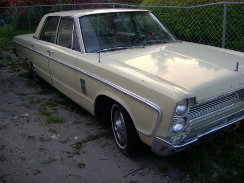 1966 plymouth fury iii base 5.2l