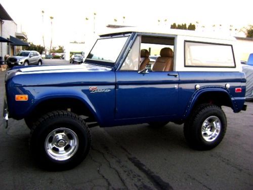 Beautiful classic bronco resto, many new parts. pwr steering, lifted