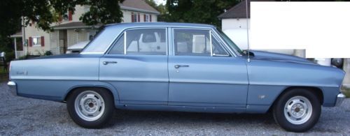 1966 chevrolet chevy ii nova sedan 4-door 3.2l