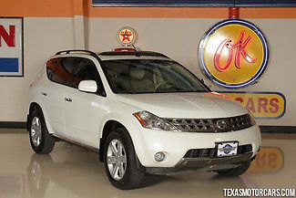2006 nissan murano sl! 1 owner, leather heated seats, backup camera, bose sound.