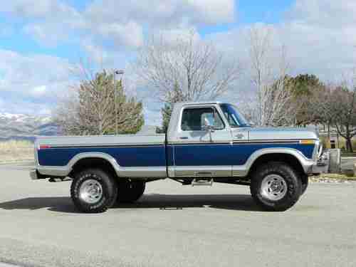 Buy used 1977 FORD F250 RANGER XLT 4X4 HIGHBOY ORIGINAL ...