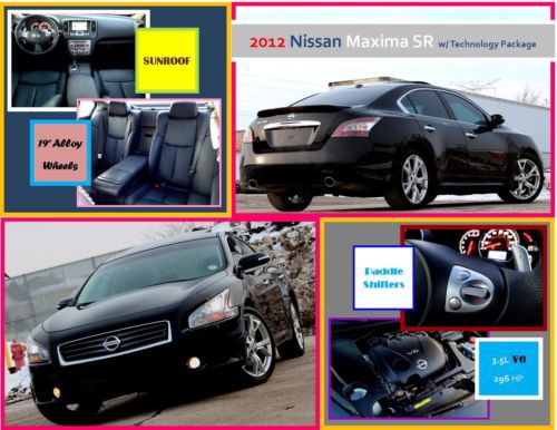 2012 nissan maxima w/technology package**fully loaded