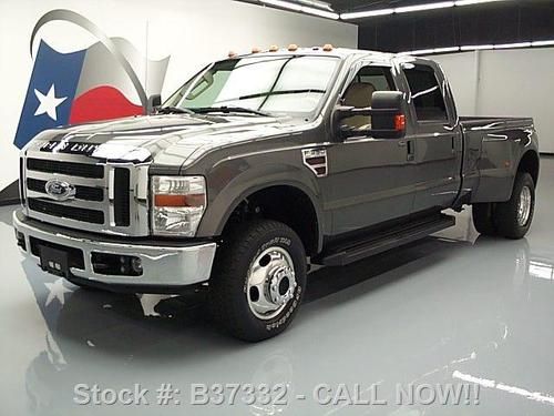 2008 ford f-350 lariat diesel dually crew 4x4 27k miles texas direct auto