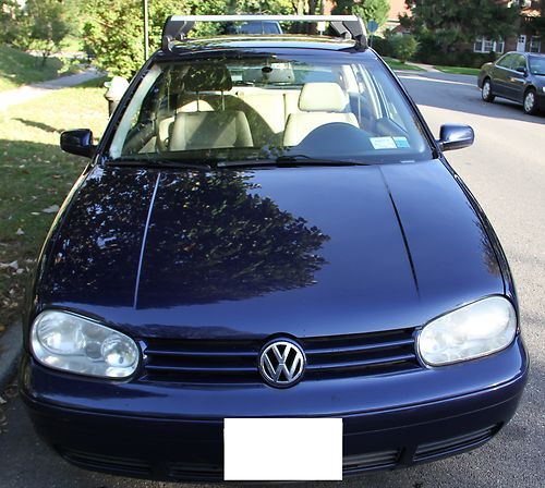 Vw gti vr6 - 59k miles! - loaded - one owner - rare indigo blue w/ tan leather