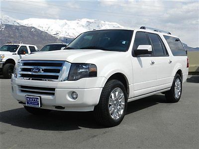 Expedition limited 4x4 el leather sunroof 3rd row auto tow new low miles