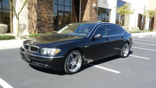 2005 bmw 760li base sedan 4-door 6.0l priced $10k below blue book value