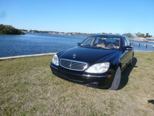 2001 mercedes-benz s430 florida car_ no rust...like new