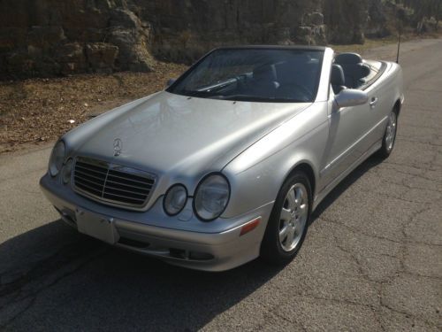 2002 mercedes-benz clk320 cabriolet incredbly nice free shipping to your door!