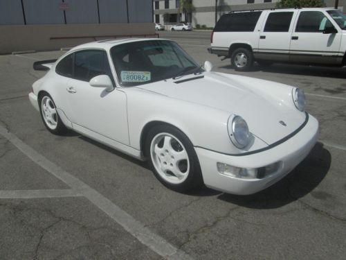 1993 porsche 911 carrera 2 coupe 2-door 3.6l speedster seats wing custom