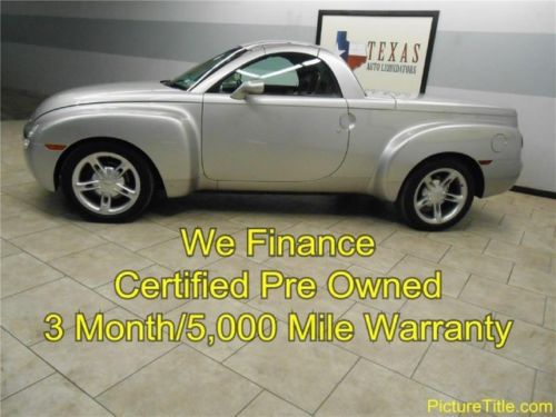 2004 ssr conv leather heated seats v8 certified pre owned warranty we finance