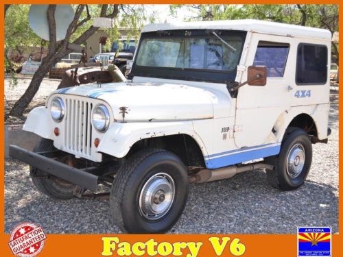 Classic jeep cj dauntless v6 vintage arizona cancer free 4x4 **no reserve**