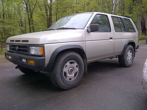 1995 nissan pathfinder se-v6 no reserve champagne metallic pathfinder suv