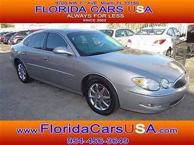Buick lacrosse cxl only 40k miles leather sunroof chrome wheels florida call now