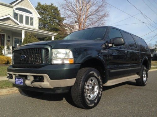 Limited diesel excusion 7.3 liter 4x4 carfax green loaded finance