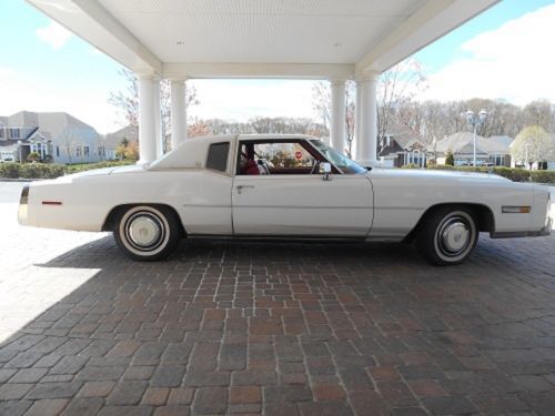 1977 cadillac eldorado - collector owned - excellent condition