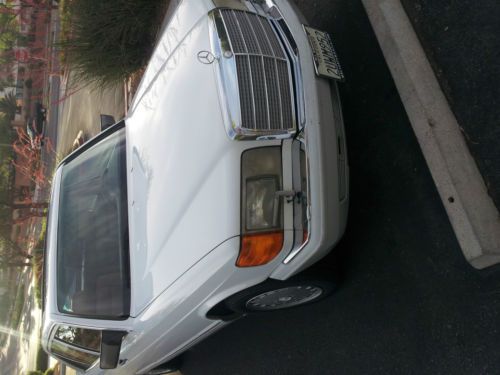 1990 mercedes-benz - 300 se - 100% rust free - california car