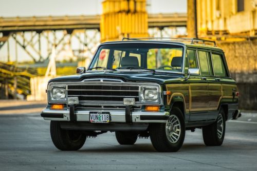 1991 Jeep wagoneer hunter green #5