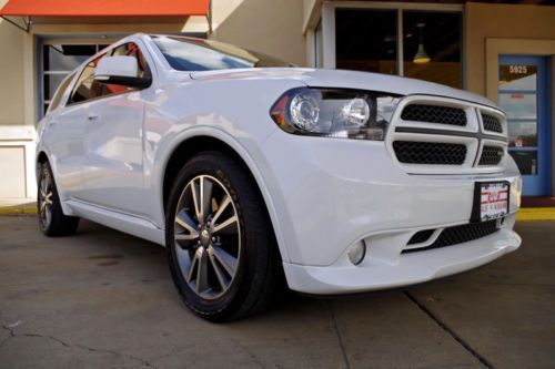 2013 dodge durango r/t, 1-owner, navigation, leather, 20&#034; alloys, heated seats!