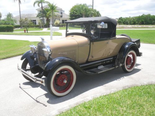 1928 ford model a roadster  no reserve *** free shipping ***