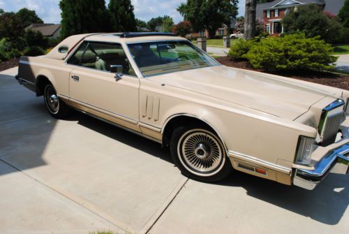 1979 lincoln mark v cartier edition coupe