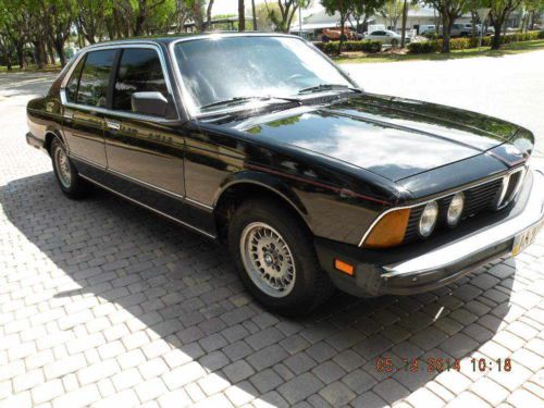 Classic 84 bmw 733i, chassis-code e23