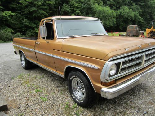 1971 ford f-100, 429 built engine