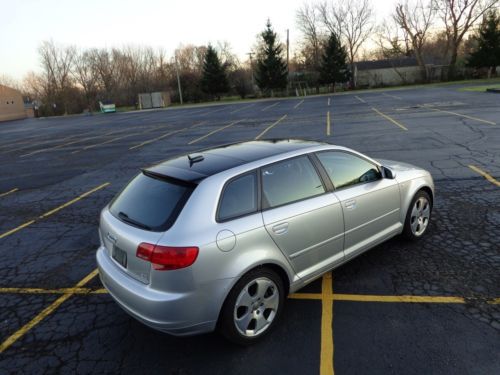 06 audi a3 s3 quattro awd 3.2l rare sline s-line panoramic roof hatchback loaded