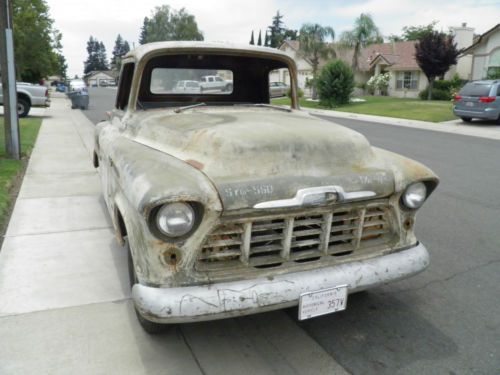 Chevy pickup 1956 apache 3100 army truck